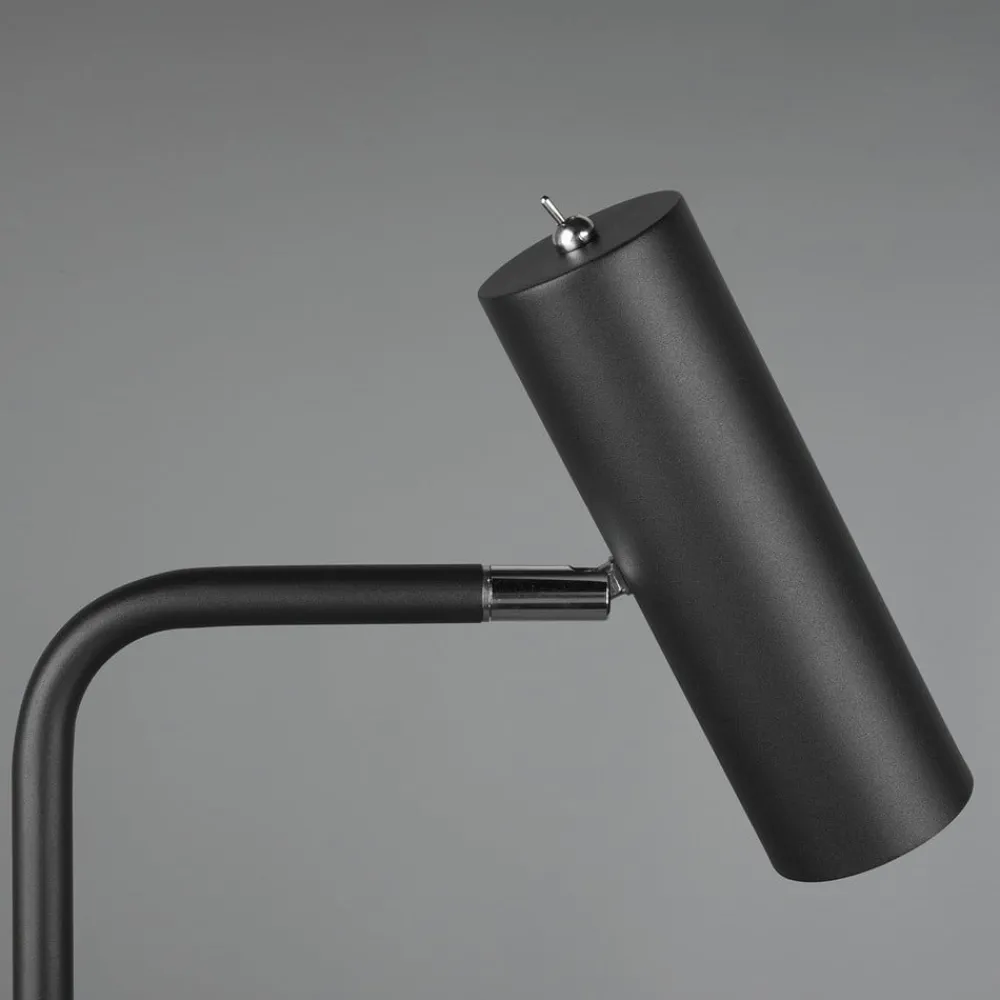 Trio Lighting Gulvlamper|Gulvlamper > Marley gulvlampe, sort, højde 151 cm, metal