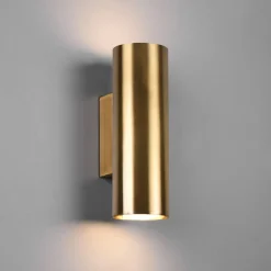 Trio Lighting Gang|Pendellamper > Marley væglampe, antik messing, Up & Down