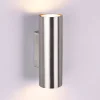 Væglamper|Væglamper ^ Trio Lighting Marley væglampe med mat nikkelfinish