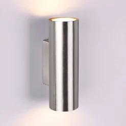 Væglamper|Væglamper ^ Trio Lighting Marley væglampe med mat nikkelfinish
