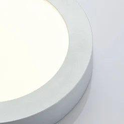 Loftlamper ^ Arcchio Marlo LED-loftlampe sølv 3000K rund 25,2cm