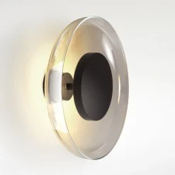 MARSET Væglamper|Væglamper > Aura LED-væglampe, Ø 25 cm, røggrå
