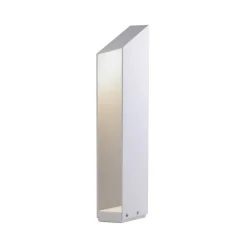 MARSET Sokkellamper > LED-sokkellampe Domus, højde 55 cm, hvid, aluminium