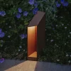 MARSET Sokkellamper > LED-sokkellampe Domus Højde 26 cm, rustbrun aluminium
