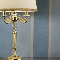 Masiero Bordlamper > Marvine fornem bordlampe, forgyldt