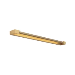 ORION Væg- Og Spejllamper > Marylin væglampe til badeværelset, længde 90 cm, guld, aluminium