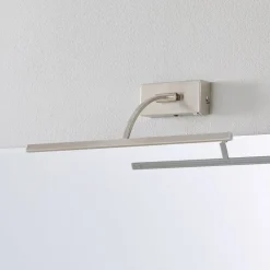 Væg- Og Spejllamper|Væglamper ^ Freelight Matisse LED-væglampe, bredde 45 cm, sølv