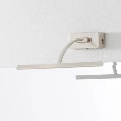 Væg- Og Spejllamper|Væglamper ^ Freelight Matisse LED-væglampe, bredde 34 cm, sølv