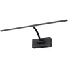 Gang|Pendellamper ^ Freelight Matisse LED-væglampe, bredde 45 cm, sort