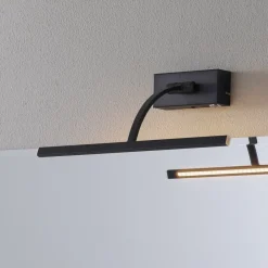 Freelight Gang|Væg- Og Spejllamper > Matisse LED-væglampe, bredde 34 cm, sort