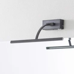 Freelight Gang|Væg- Og Spejllamper > Matisse LED-væglampe, bredde 34 cm, sort