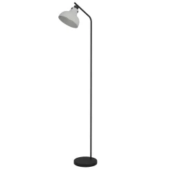 Gulvlamper|Gulvlamper ^ EGLO Matlock gulvlampe, højde 158 cm, grå/sort