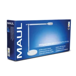 Arbejdsrum/Kontor ^ Maul grace LED-bordlampe, sølvfarvet, 37 cm, dæmpbar, CCT