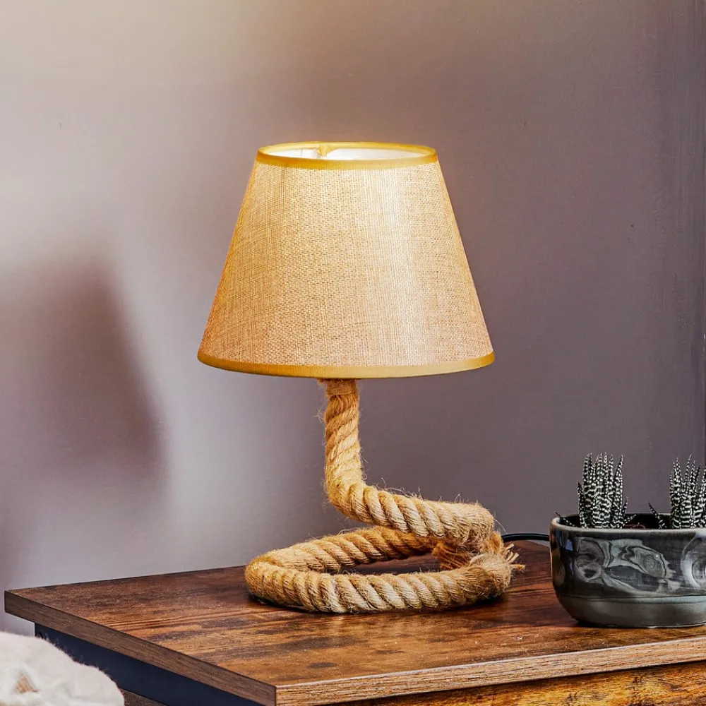ONLI Bordlamper > Mauli bordlampe lavet af reb og stof