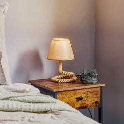 ONLI Bordlamper > Mauli bordlampe lavet af reb og stof
