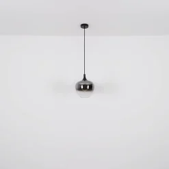 Globo Pendellamper > Maxy hængelampe, længde 100 cm, røggrå, glas, 4 lyskilder.