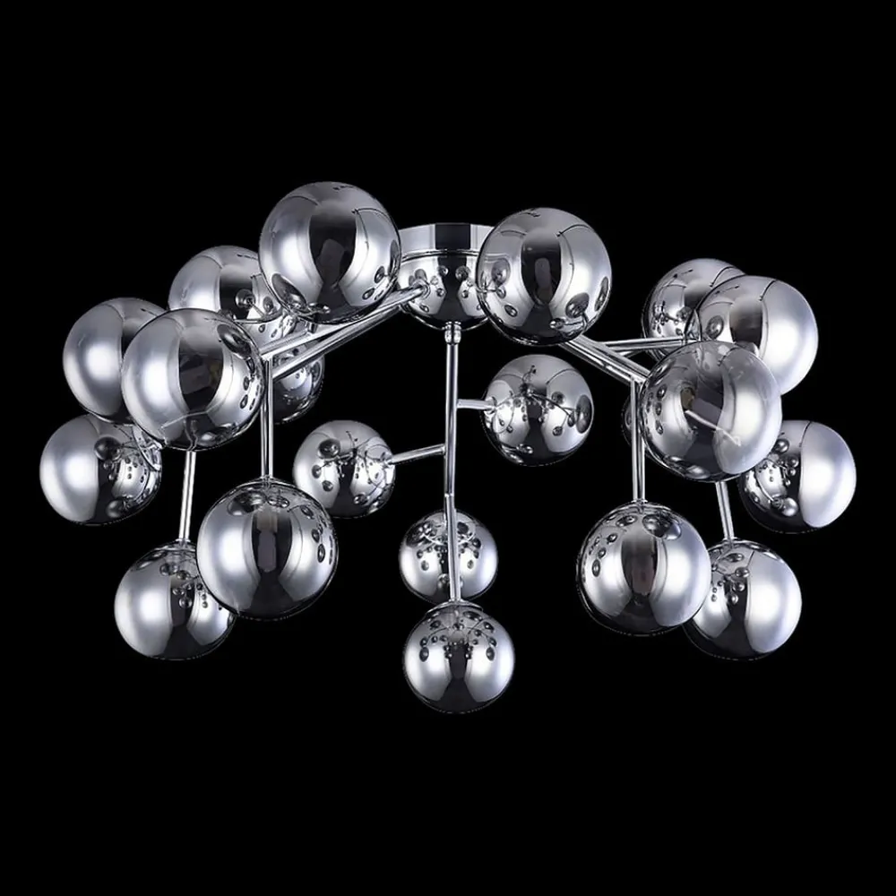 Maytoni Loftlamper > Dallas loftlampe, 20 glaskugler, krom