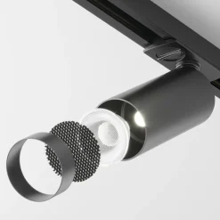 Arbejdsrum/Kontor|Skinnesystem ^ Maytoni Focus LED-spot, Unity-system, Triac, 940, sort