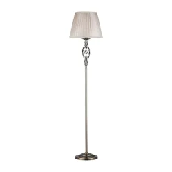 Gulvlamper|Gulvlamper ^ Maytoni Grace gulvlampe, 1 lyskilde, messing/beige
