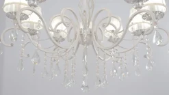 Maytoni Lysekroner > Grace lysekrone, hvid, 10 lyskilder, organza