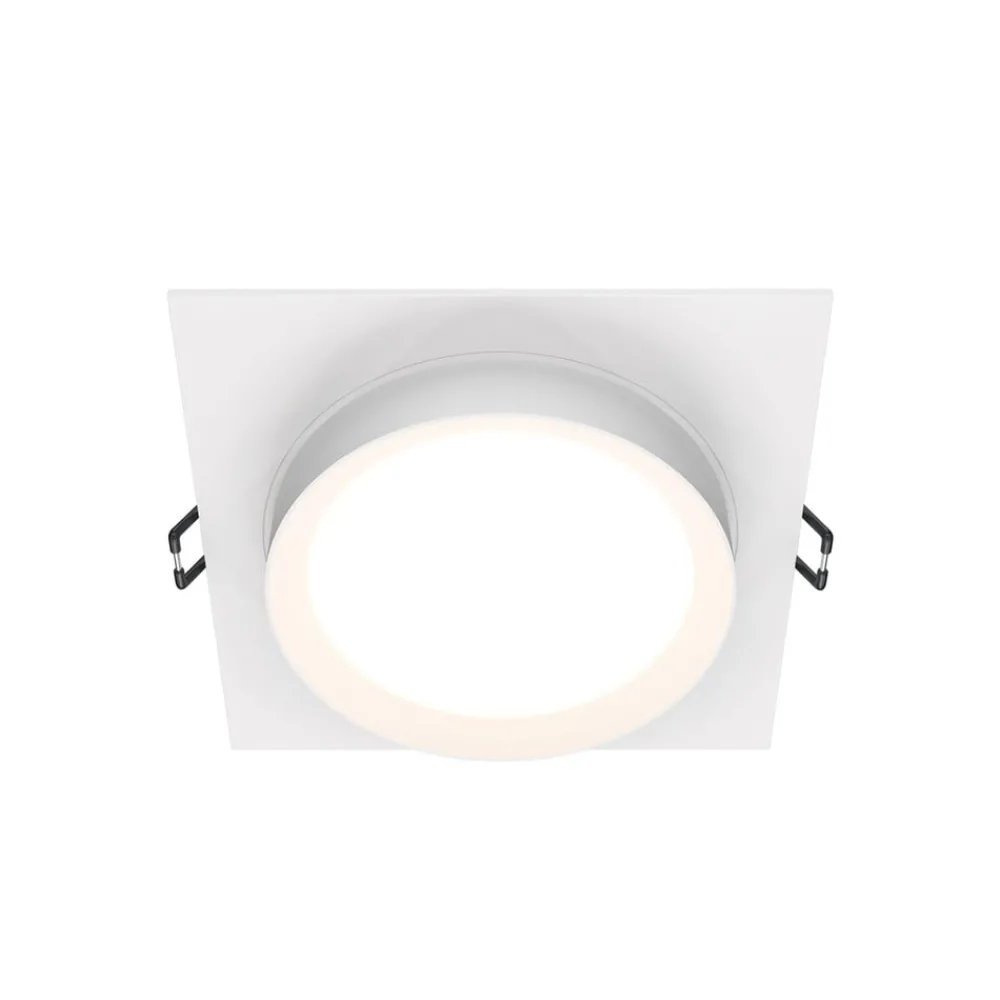Maytoni Arbejdsrum/Kontor|Indbygningsspots > Hoop indbygningslampe, kantet, hvid