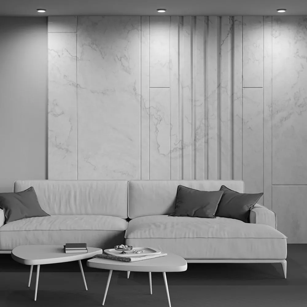 Arbejdsrum/Kontor|Indbygningsspots ^ Maytoni Hoop indbygningslampe, rund, sort