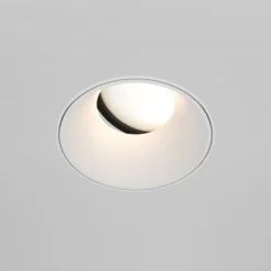 Maytoni Indbygningsspots > indbygningslampe Share, hvid/hvid, Ø 10,2 cm, aluminium, GU10