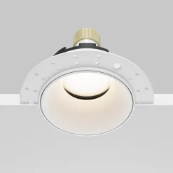 Maytoni Indbygningsspots > indbygningslampe Share, hvid/hvid, Ø 10,2 cm, aluminium, GU10
