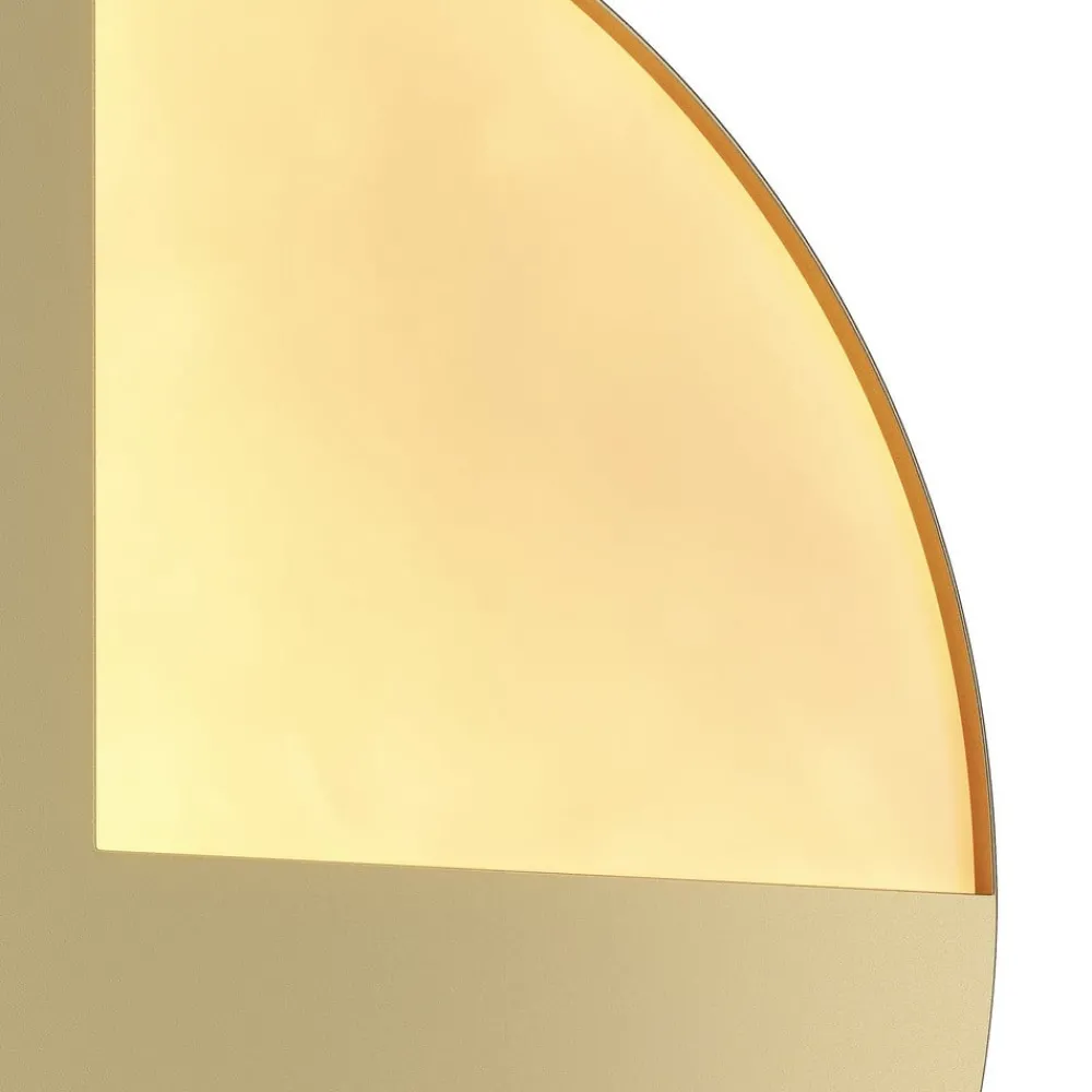 Maytoni Væglamper > Jupiter LED-væglampe, guld, Ø 25cm