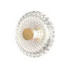 Maytoni Væglamper > LED-væglampe Amulet, rund, Ø 18 cm, klar/guld
