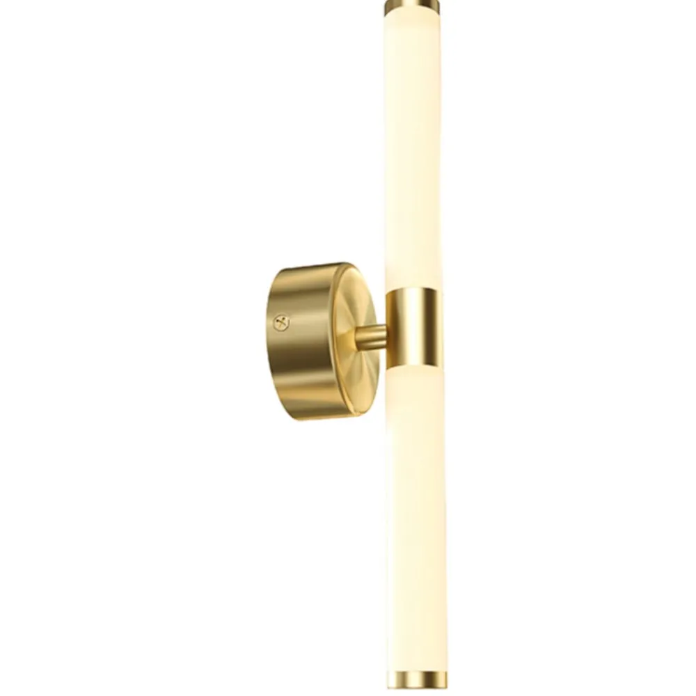 Maytoni Væglamper|Væglamper > LED-væglampe Axis, guldfarvet, højde 35,6 cm