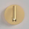 Maytoni Væglamper > LED-væglampe iOS 176, guldfarvet, rund, aluminium