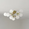 Maytoni Loftlamper|Loftlamper > loftlampe Dallas, 12 lyskilder, guldfarvet/hvid
