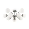 Maytoni Loftlamper > loftlampe Erich, nikkelfarvet, glas/metal 10 lyskilder.