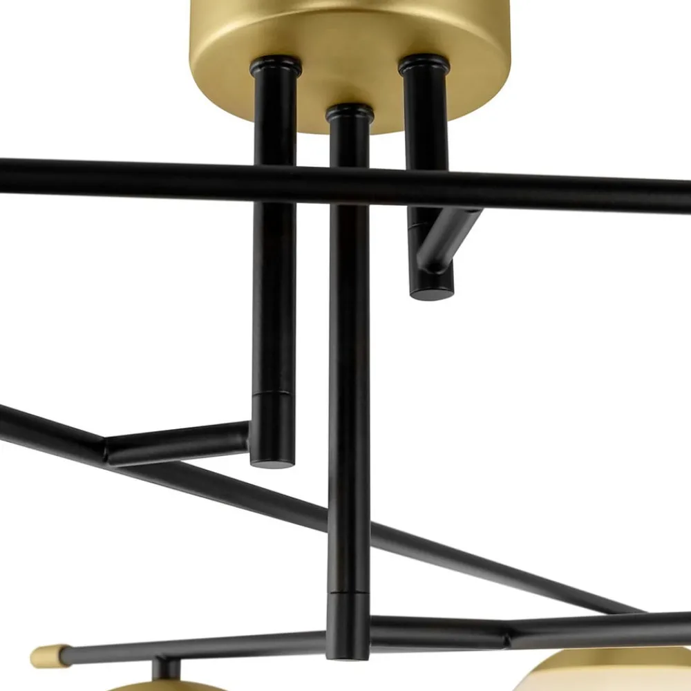 Maytoni Loftlamper|Loftlamper > Nostalgia loftlampe, 6 lyskilder, glas