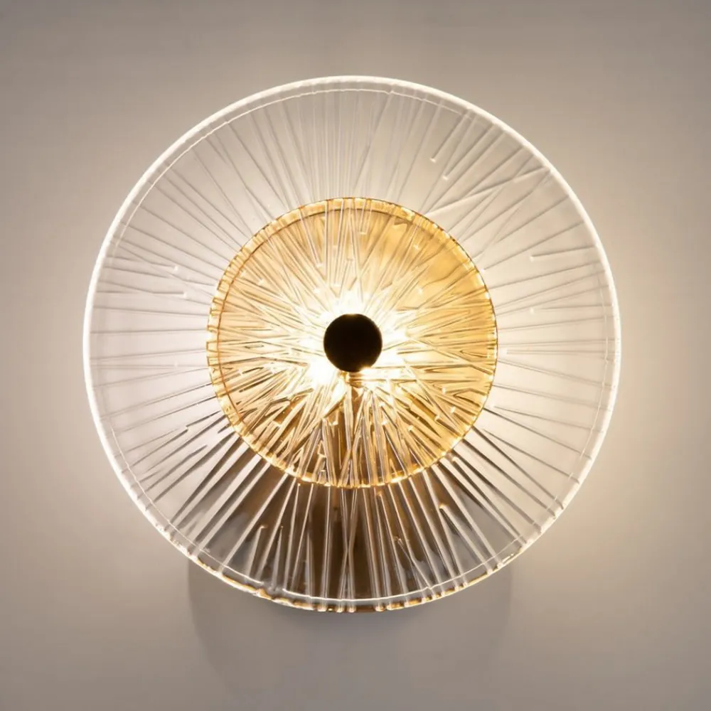 Maytoni Væglamper > væglampe Aster, glas, Ø 28 cm, 1 x E14