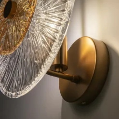 Maytoni Væglamper > væglampe Aster, glas, Ø 28 cm, 1 x E14