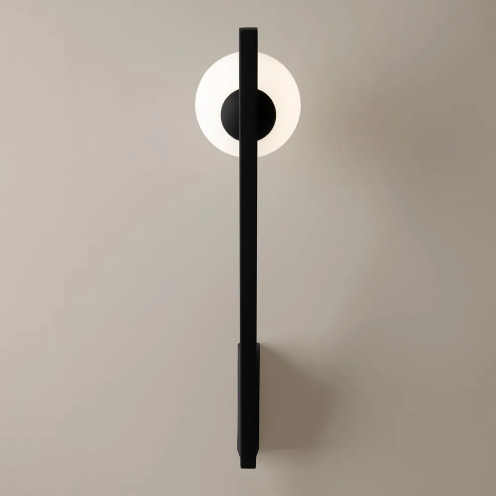 Maytoni Væglamper > væglampe Kazmir, sort, højde 35 cm, metal