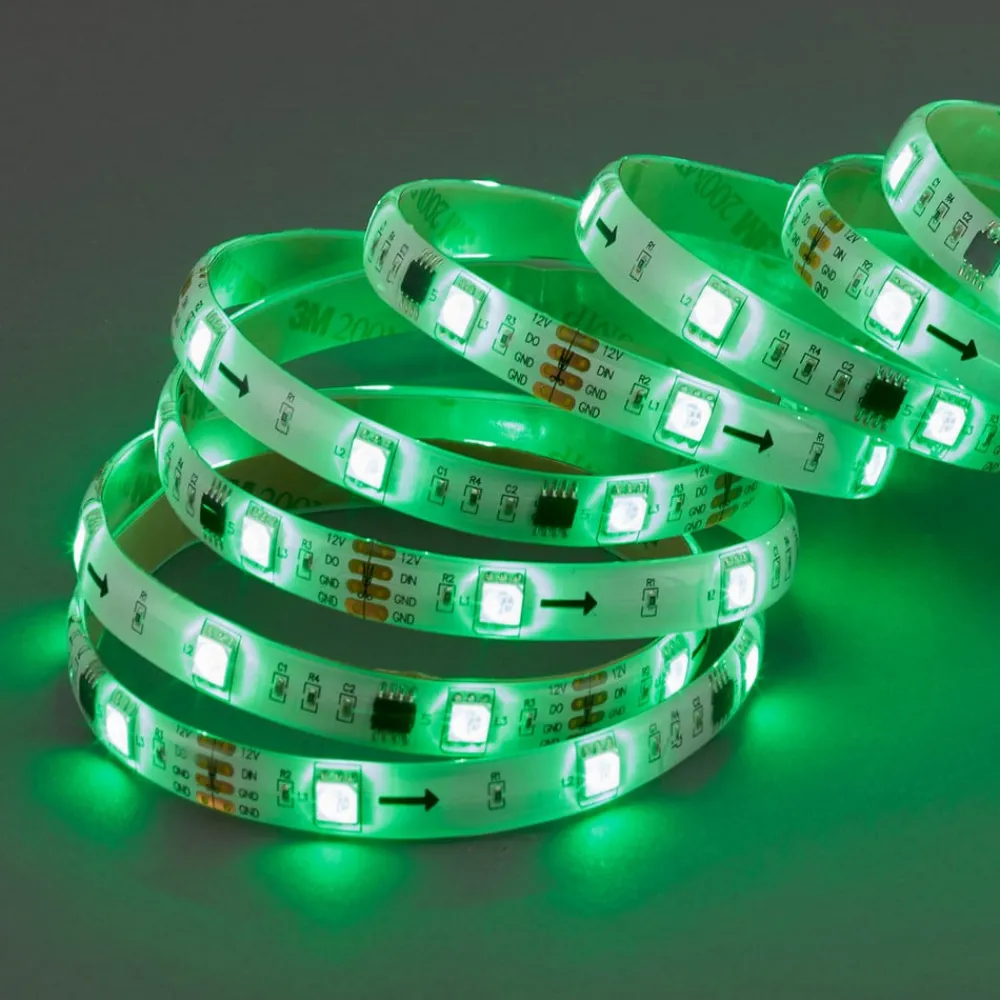 Briloner Dekorationsbelysning|Led Strips > Med 164 lysfunktioner - Mo 500 cm RGB-LED-stripe