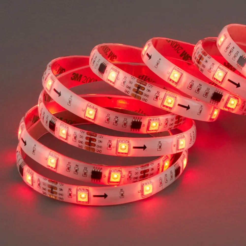 Briloner Dekorationsbelysning|Led Strips > Med 164 lysfunktioner - Mo 500 cm RGB-LED-stripe