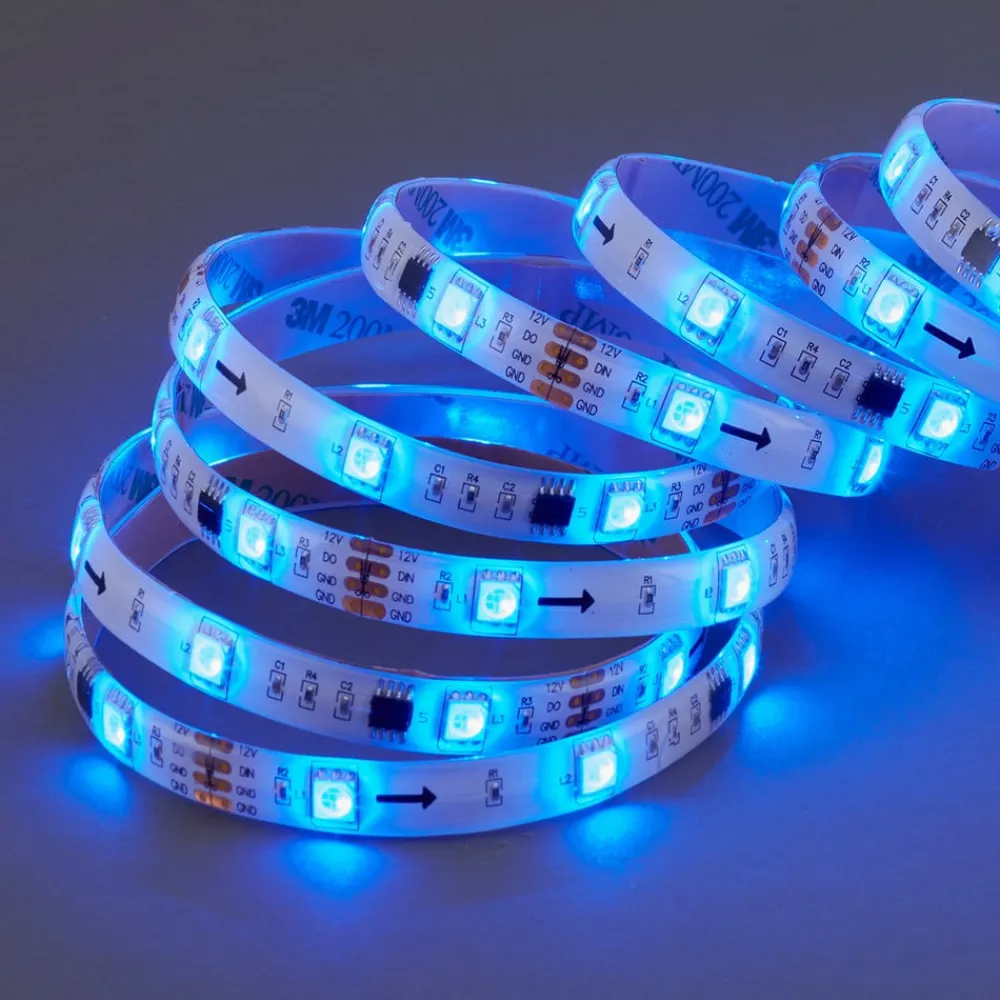 Briloner Dekorationsbelysning|Led Strips > Med 164 lysfunktioner - Mo 500 cm RGB-LED-stripe