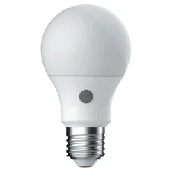 Led Pærer ^ MEGAMAN E27 LED-pære, 7,3 W, 2700 K, sensor