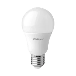 Dæmpbar Led-Pære ^ MEGAMAN LED-pære A60 E27 6W 2.700K 810lm dæmpbar