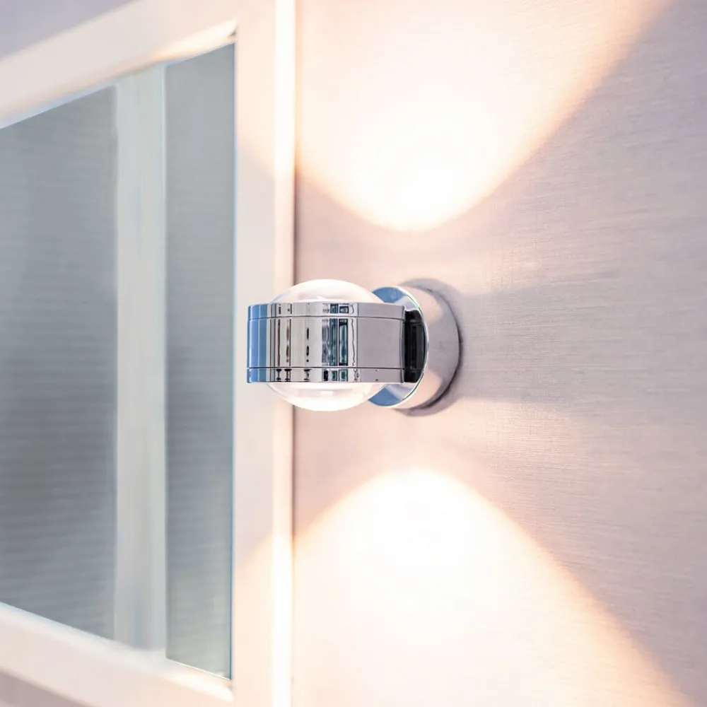 Dæmpbar Led-Pære ^ MEGATRON Brighteye GX53 7W 2.700K Ø11,2cm krom