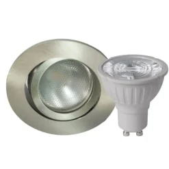 MEGATRON Indbygningsspots > DecoclicSet indbygn.spot GU10 5,2 W jern