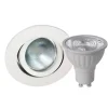 MEGATRON Loftlamper|Spotlights > DecoclicSet indbygn.spot GU10 5,2 W hvidt