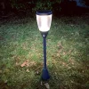 Solcelle Lampe Med Sensor|Gadebelysning ^ MEGATRON Ondin LED-solcellegadelampe med sensor