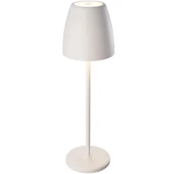 MEGATRON Dekorationsbelysning|Terrassebelysning > Tavola LED-batteribordlampe, hvid