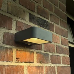 MEGATRON Solcelle Lampe Med Sensor|Væglampe Med Sensor > Wandia LED-solcellevæglampe, sensor