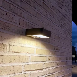 MEGATRON Solcelle Lampe Med Sensor|Væglampe Med Sensor > Wandia LED-solcellevæglampe, sensor
